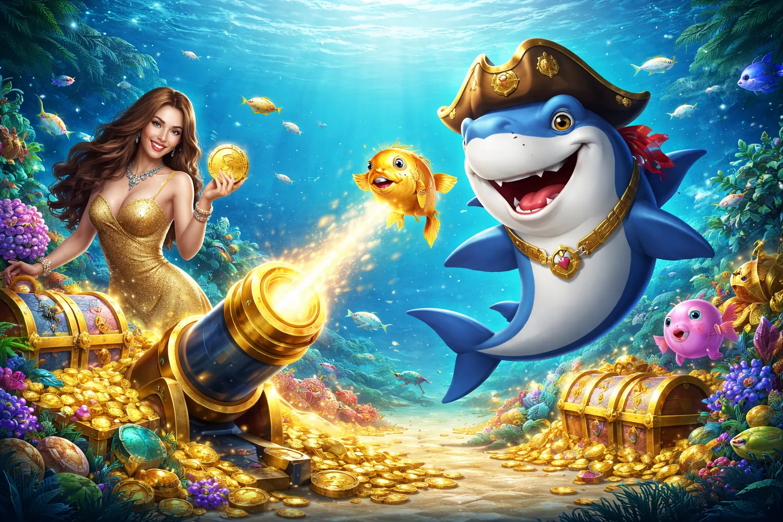 Hình ảnh chính Nổ Hũ go99 game với biểu tượng jackpot lớn